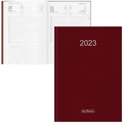 2024 Kalendarz Herlitz Dzienny Szefa A5, Granatowy - 2